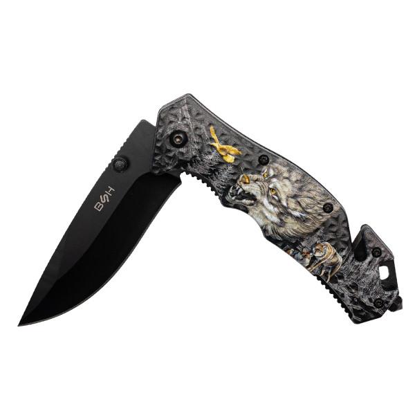 Nóż Ratowniczy BSH N-353D Sprężynowy Nóż Ratowniczy BSH N-353D Sprężynowy