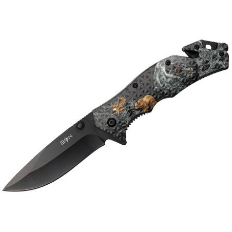 Nóż Ratowniczy BSH N-353E Sprężynowy Nóż Ratowniczy BSH N-353E Sprężynowy