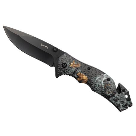 Nóż Ratowniczy BSH N-353E Sprężynowy Nóż Ratowniczy BSH N-353E Sprężynowy