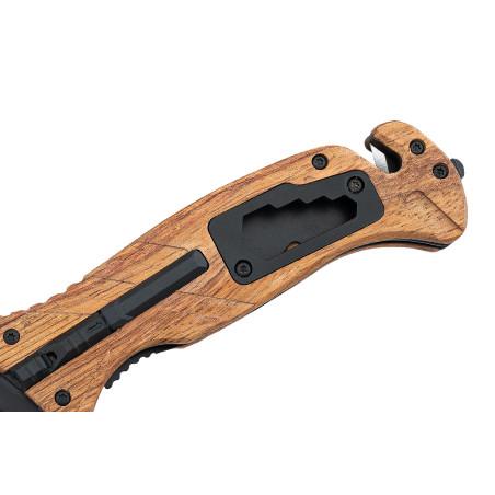 Nóż Ratowniczy BSH ADVENTURE N-501B 6w1 Krzesiwo Klucze Gwizdek Nóż Ratowniczy BSH ADVENTURE N-501B 6w1 Krzesiwo Klucze Gwizdek