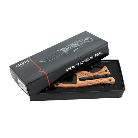 Nóż Ratowniczy BSH ADVENTURE N-501B 6w1 Krzesiwo Klucze Gwizdek Nóż Ratowniczy BSH ADVENTURE N-501B 6w1 Krzesiwo Klucze Gwizdek