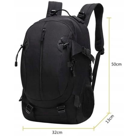 Plecak Wojskowy BSH ADVENTURE PL-004A Black