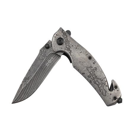 Nóż Ratowniczy BSH ADVENTURE N-392B Sprężynowy