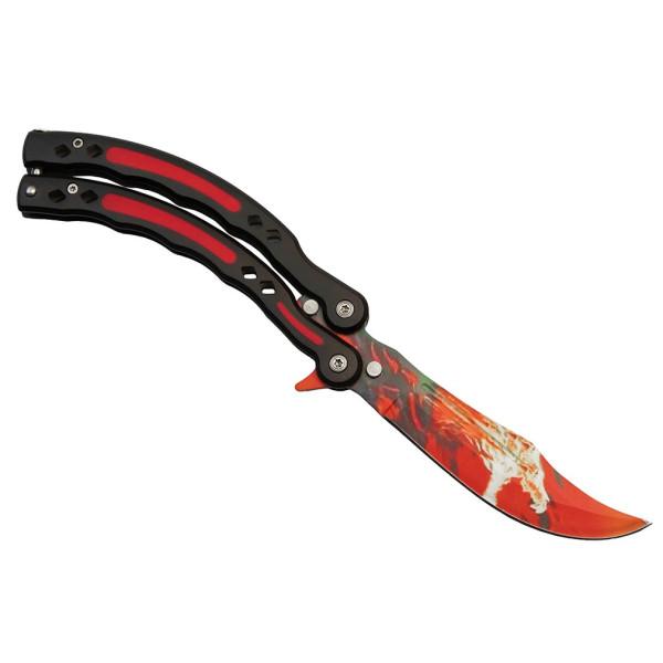 Nóż Motylek BSH ADVENTURE N-451F Treningowy