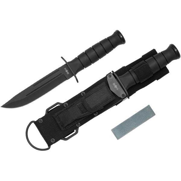 Nóż Taktyczny BSH ADVENTURE N-308B + Osełka