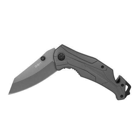 Nóż Ratowniczy BSH ADVENTURE N-388A Sprężynowy