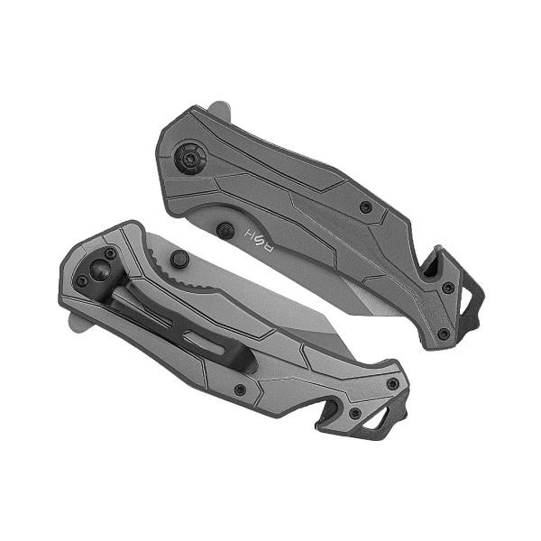 Nóż Ratowniczy BSH ADVENTURE N-388A Sprężynowy