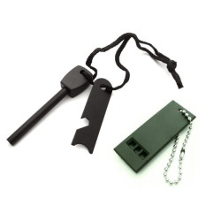 Krzesiwo Magnezowe XXL + Gwizdek BSH K-011