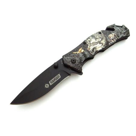 Nóż Ratowniczy Kandar N-353D Sprężynowy