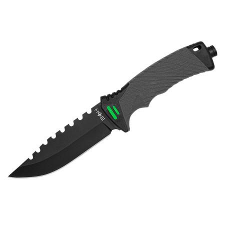 Nóż Taktyczny BSH ADVENTURE N-326B + Krzesiwo i Osełka