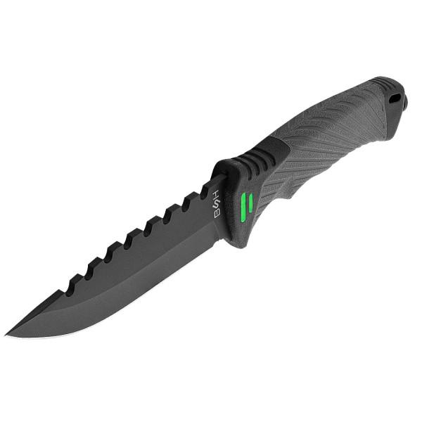 Nóż Taktyczny BSH ADVENTURE N-326B + Krzesiwo i Osełka