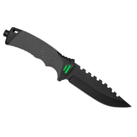 Nóż Taktyczny BSH ADVENTURE N-326B + Krzesiwo i Osełka