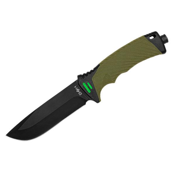 Nóż Taktyczny BSH ADVENTURE N-327A + Krzesiwo i Osełka