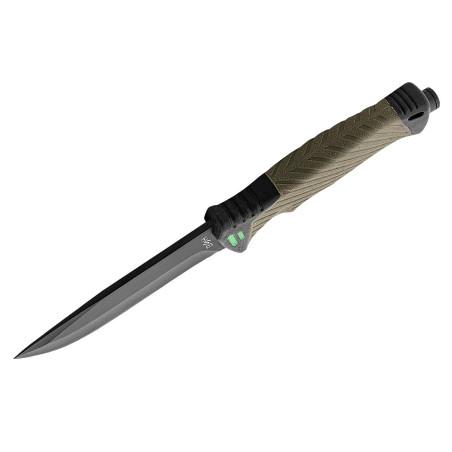 Nóż Taktyczny BSH ADVENTURE N-327A + Krzesiwo i Osełka