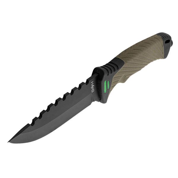 Nóż Taktyczny BSH ADVENTURE N-327B + Krzesiwo i Osełka Nóż Taktyczny BSH ADVENTURE N-327B + Krzesiwo i Osełka