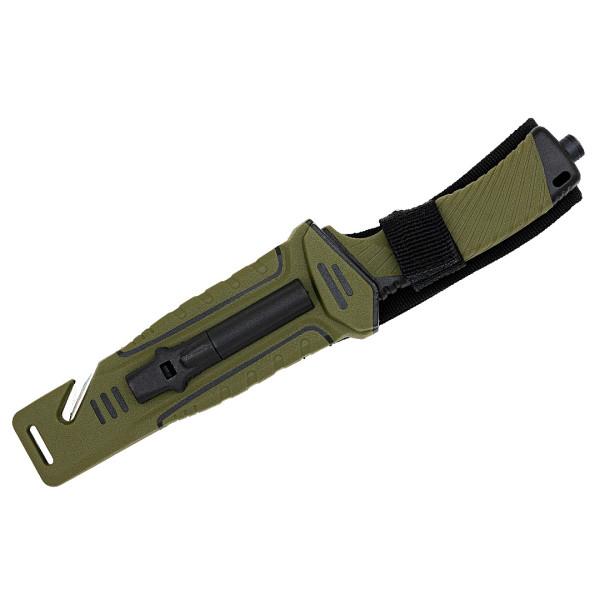 Nóż Taktyczny BSH ADVENTURE N-327B + Krzesiwo i Osełka Nóż Taktyczny BSH ADVENTURE N-327B + Krzesiwo i Osełka