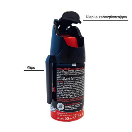 Gaz Pieprzowy Klever KO FOG 50 ml Stożek G-005