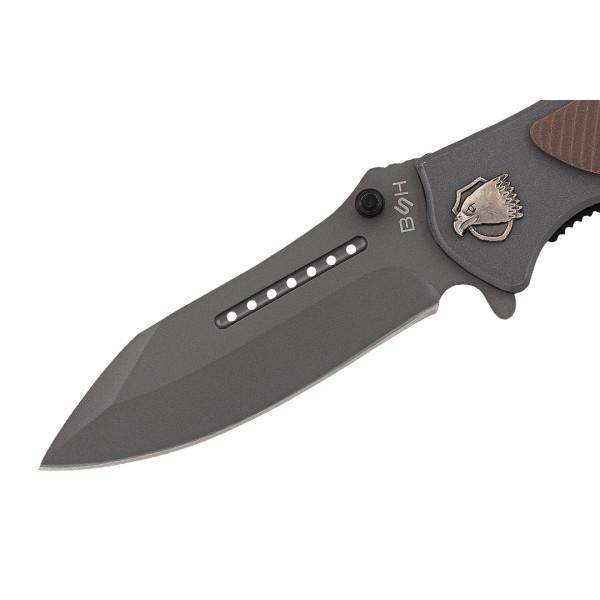 Nóż Ratowniczy BSH ADVENTURE N-389 Sprężynowy