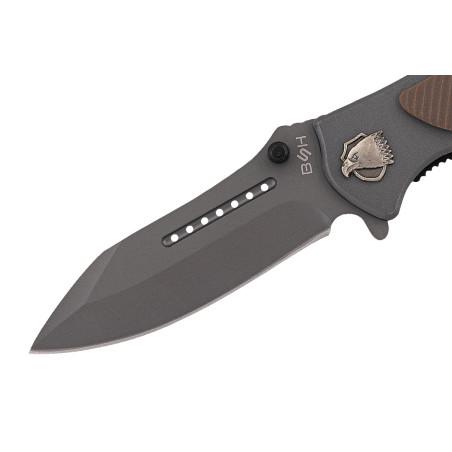 Nóż Ratowniczy BSH ADVENTURE N-389 Sprężynowy