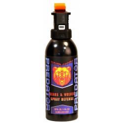 Gaz Pieprzowy Na Niedźwiedzie PREDATOR 330ml Gaśnica Stożek Mgły G-065