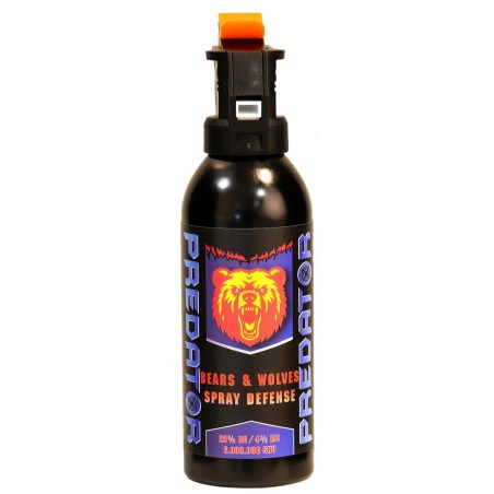 Gaz Pieprzowy Na Niedźwiedzie PREDATOR 330ml Gaśnica Stożek Mgły G-065