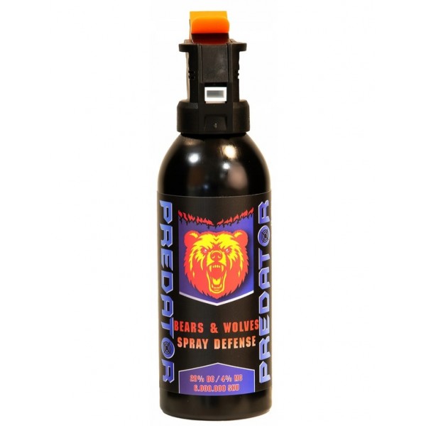 Gaz Pieprzowy Na Niedźwiedzie PREDATOR 330ml Gaśnica Stożek Mgły G-065 Gaz Pieprzowy Na Niedźwiedzie PREDATOR 330ml Gaśnica Stożek Mgły G-065