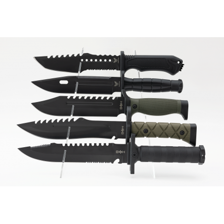 Stojak ekspozycyjny na noże BSH ADVENTURE S1