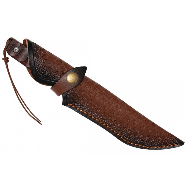 Nóż myśliwski ze stali damasceńskiej TAKOMA N-958 Nóż myśliwski ze stali damasceńskiej TAKOMA N-958