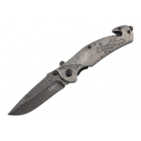 Nóż Ratowniczy BSH ADVENTURE N-392B Sprężynowy