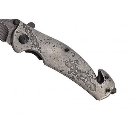 Nóż Ratowniczy BSH ADVENTURE N-392B Sprężynowy