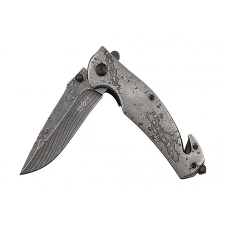 Nóż Ratowniczy BSH ADVENTURE N-392B Sprężynowy