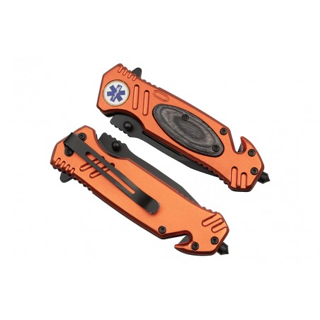 Nóż Ratowniczy BSH ADVENTURE N-380 Sprężynowy Nóż Ratowniczy BSH ADVENTURE N-380 Sprężynowy