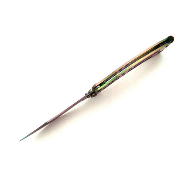 Nóż Motylek Rainbow N-454E