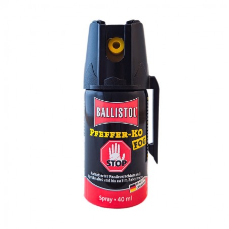 Gaz Pieprzowy Klever KO FOG 40 ml Stożek G-058 Gaz Pieprzowy Klever KO FOG 40 ml Stożek G-058