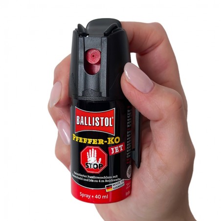 Gaz Pieprzowy Klever KO JET 40 ml Strumień Żel G-059