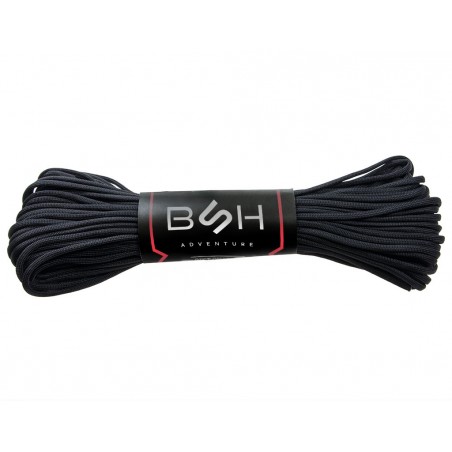 Linka Paracord BSH ADVENTURE Czarna BR-005B