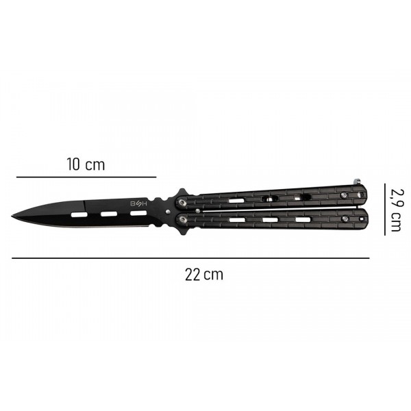 Nóż Motylek BSH ADVENTURE N-498R