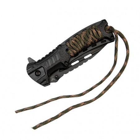 Nóż sprężynowy z krzesiwem HASTAA 02-HS-501