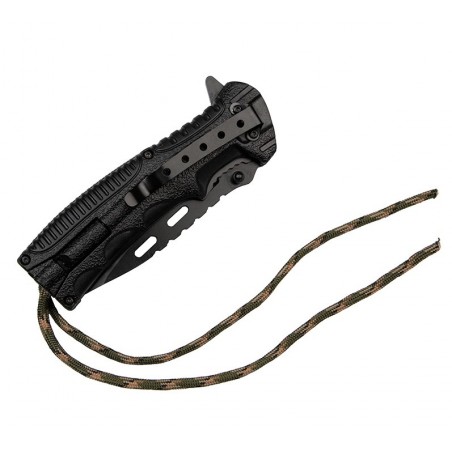 Nóż sprężynowy z krzesiwem HASTAA 02-HS-501