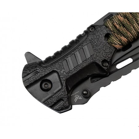 Nóż sprężynowy z krzesiwem HASTAA 02-HS-501