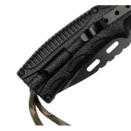 Nóż sprężynowy z krzesiwem HASTAA 02-HS-501