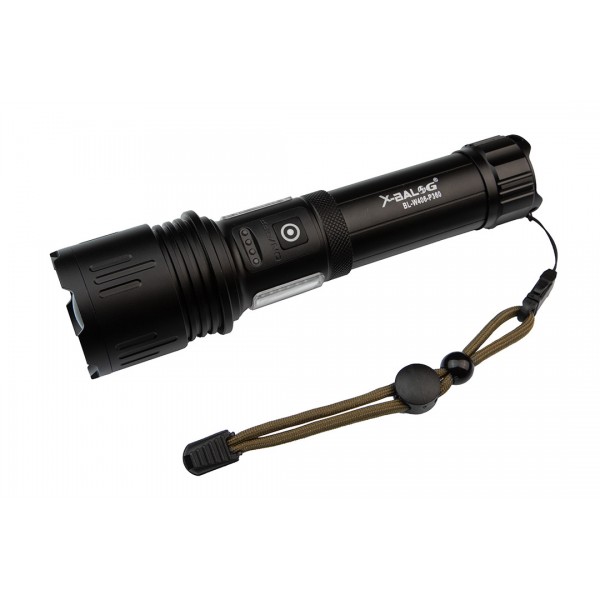 Latarka X-BALOG z 2x Bocznym Światłem BL-W406-P360 L-115 Powerbank Latarka X-BALOG z 2x Bocznym Światłem BL-W406-P360 L-115 Powerbank