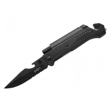 Nóż Ratowniczy BSH ADVENTURE 3w1 N-061Z Latarka Krzesiwo Nóż Ratowniczy BSH ADVENTURE 3w1 N-061Z Latarka Krzesiwo