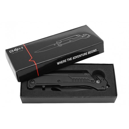 Nóż Ratowniczy BSH ADVENTURE 3w1 N-061Z Latarka Krzesiwo Nóż Ratowniczy BSH ADVENTURE 3w1 N-061Z Latarka Krzesiwo