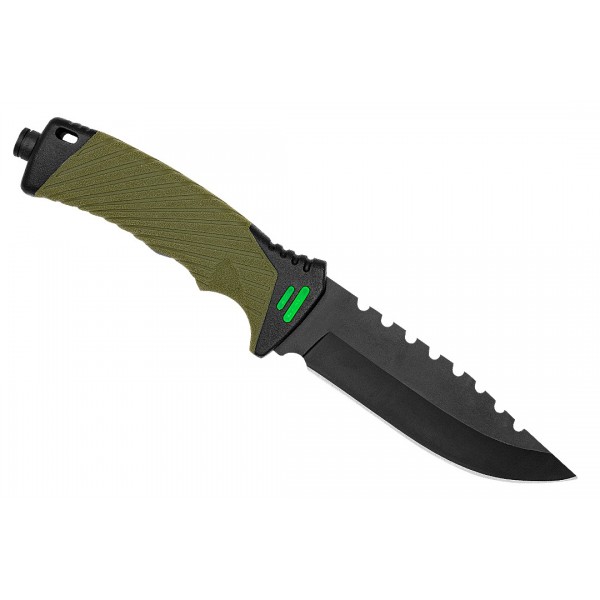 Nóż Taktyczny BSH ADVENTURE N-327B + Krzesiwo i Osełka Nóż Taktyczny BSH ADVENTURE N-327B + Krzesiwo i Osełka