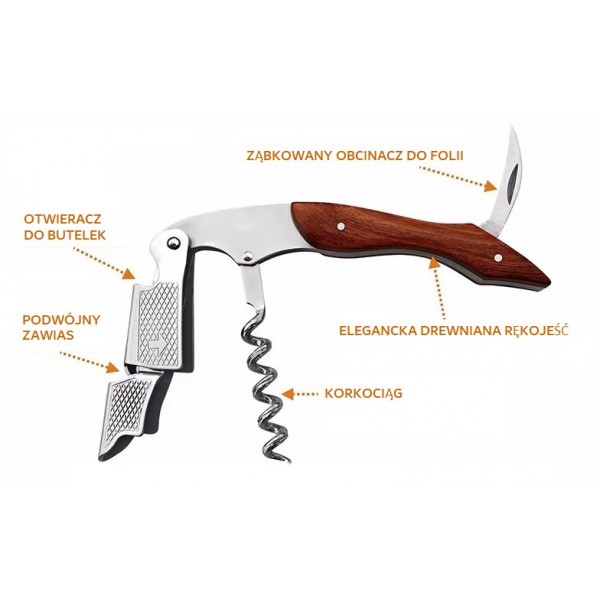 Korkociąg 3w1 BSH ADVENTURE CEZ-5