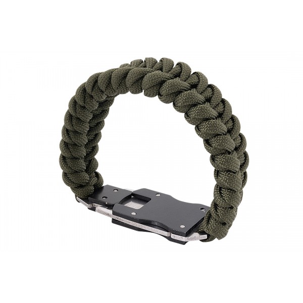 Bransoletka Survivalowa Paracord z Nożem BR-008