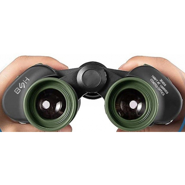 Lornetka BSH ADVENTURE GREEN-BLACK 20x50 LR-111