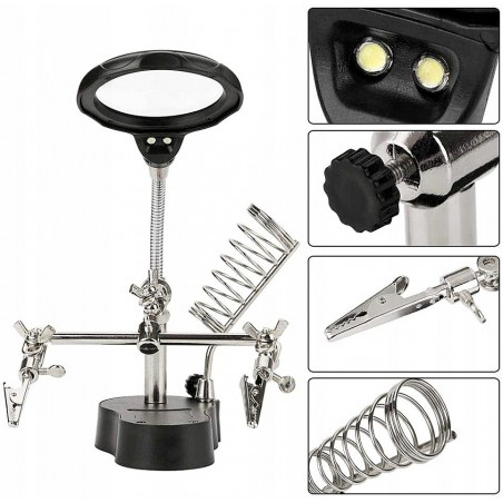 Lupa "Trzecia ręka" COMET LP-020