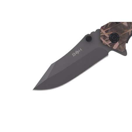 Nóż Ratowniczy BSH ADVENTURE N-537C Sprężynowy